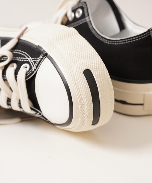 1111clothing（ワンフォークロージング）の「キャンバス ローカット スニーカー / Canvas low-top sneakers（スニーカー・メンズ・ブラック/グリーン・41/42/43/44）」の14枚目の写真