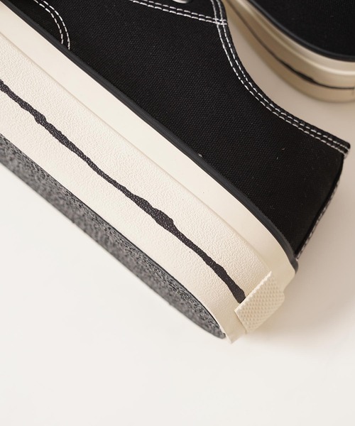 1111clothing（ワンフォークロージング）の「キャンバス ローカット スニーカー / Canvas low-top sneakers（スニーカー・メンズ・ブラック/グリーン・41/42/43/44）」の15枚目の写真