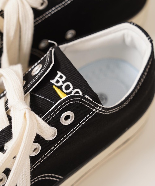 1111clothing（ワンフォークロージング）の「キャンバス ローカット スニーカー / Canvas low-top sneakers（スニーカー・メンズ・ブラック/グリーン・41/42/43/44）」の16枚目の写真