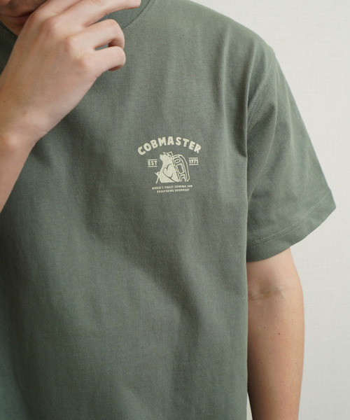 COBMASTER(コブマスター)の「COBMASTER 吸水速乾/抗菌防臭天竺 バックプリント ベーシックTEE(Tシャツ/カットソー・メンズ・ホワイト/ピンク系/グリーン系/グレー系/ブラック・MEDIUM/LARGE/X-LARGE)」の14枚目の写真