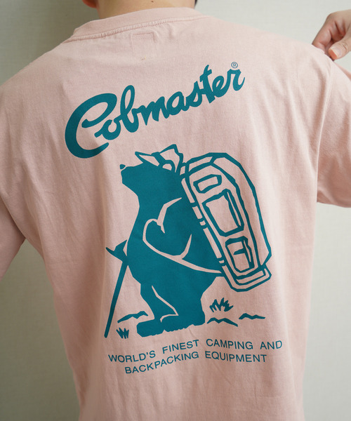 COBMASTER(コブマスター)の「COBMASTER 吸水速乾/抗菌防臭天竺 バックプリント ベーシックTEE(Tシャツ/カットソー・メンズ・ホワイト/ピンク系/グリーン系/グレー系/ブラック・MEDIUM/LARGE/X-LARGE)」の17枚目の写真