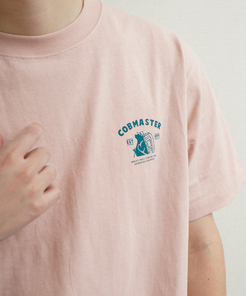 COBMASTER(コブマスター)の「COBMASTER 吸水速乾/抗菌防臭天竺 バックプリント ベーシックTEE(Tシャツ/カットソー・メンズ・ホワイト/ピンク系/グリーン系/グレー系/ブラック・MEDIUM/LARGE/X-LARGE)」の18枚目の写真