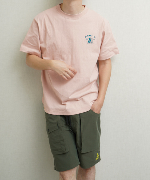 COBMASTER(コブマスター)の「COBMASTER 吸水速乾/抗菌防臭天竺 バックプリント ベーシックTEE(Tシャツ/カットソー・メンズ・ホワイト/ピンク系/グリーン系/グレー系/ブラック・MEDIUM/LARGE/X-LARGE)」の19枚目の写真
