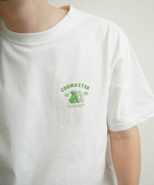 COBMASTER(コブマスター)の「COBMASTER 吸水速乾/抗菌防臭天竺 バックプリント ベーシックTEE(Tシャツ/カットソー・メンズ・ホワイト/ピンク系/グリーン系/グレー系/ブラック・MEDIUM/LARGE/X-LARGE)」の22枚目の写真