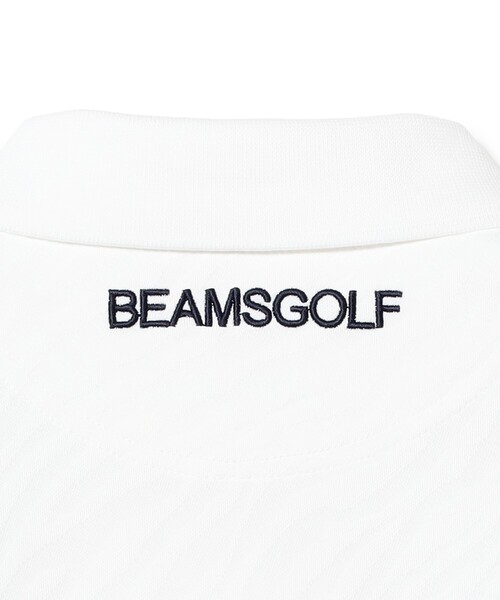 BEAMS GOLF(ビームスゴルフ)の「〈WOMEN〉ORANGE LABEL / ジャカード ゼブラ柄 ポロシャツ(ポロシャツ・レディース・グリーン/ホワイト/ブラック・M/L)」の12枚目の写真