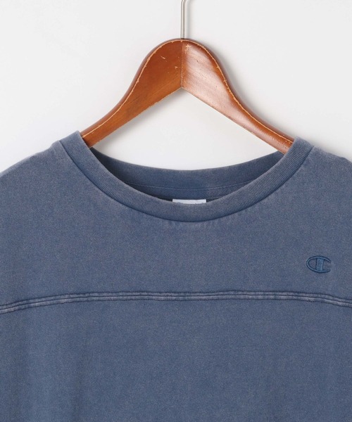 Champion（チャンピオン）の「【Champion(チャンピオン)】別注フットボールTシャツ（Tシャツ/カットソー・レディース・ブルー/グリーン/ブラウン・LARGE/MEDIUM）」の7枚目の写真