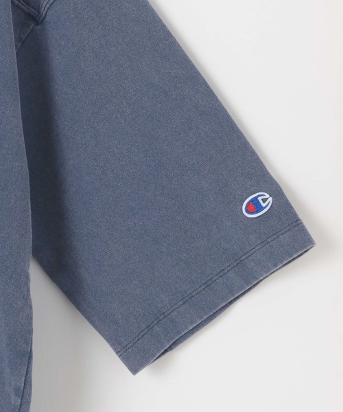 Champion（チャンピオン）の「【Champion(チャンピオン)】別注フットボールTシャツ（Tシャツ/カットソー・レディース・ブルー/グリーン/ブラウン・LARGE/MEDIUM）」の10枚目の写真