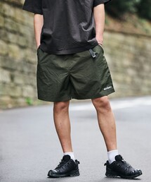 WILD THINGS（ワイルドシングス）の「WILD THINGS/ワイルドシングス 限定展開 WILD THINGS×FREAK'S STORE/ワイルドシングス 別注 ワンポイント刺繍 クライミングショーツ（その他パンツ）」