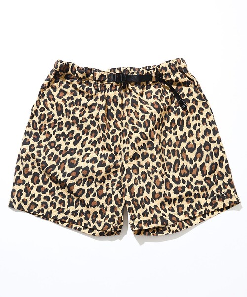 WILD THINGS（ワイルドシングス）の「WILD THINGS/ワイルドシングス 限定展開 WILD THINGS×FREAK'S STORE/ワイルドシングス 別注 ワンポイント刺繍 クライミングショーツ（その他パンツ・メンズ・レオパード/チャコールグレー/ブラック/オリーブ・SMALL/MEDIUM/LARGE）」の12枚目の写真