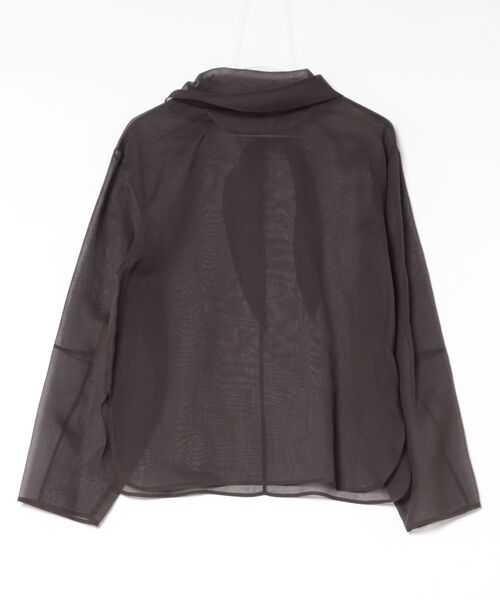TODAYFUL（トゥデイフル）の「TODAYFUL Sheer Tie Blouse（シャツ/ブラウス・レディース・オフホワイト/ダークブラウン・FREE）」の18枚目の写真