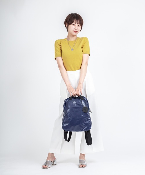 Jack Gomme(ジャックゴム)の「【JACK GOMME/ジャックゴム】バックパック リュック LAMI(ショルダーバッグ・レディース・ブルー/ネイビー・FREE)」の19枚目の写真