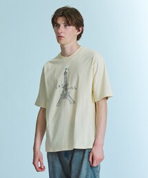 HAND DRAWN ART TOWER Tシャツ / プリントTシャツ