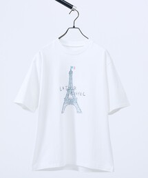 HAND DRAWN ART TOWER Tシャツ / プリントTシャツ