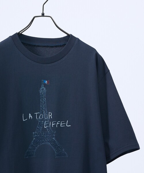 ABAHOUSE（アバハウス）の「HAND DRAWN ART TOWER Tシャツ / プリントTシャツ（Tシャツ/カットソー・メンズ・ホワイト/ブラック/ベージュ・46/48）」の20枚目の写真
