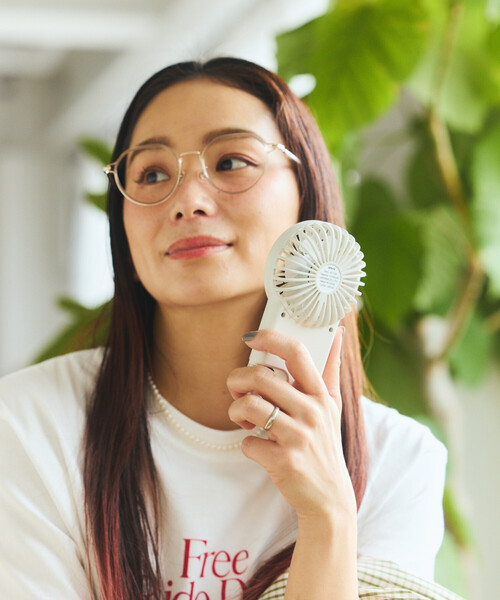 FREAK'S STORE(フリークスストア)の「Toffy/トフィー Toffy 薄型ひんやりフックファン(トラベルグッズ・レディース・ライトグレー/ホワイト・ONE SIZE)」の12枚目の写真