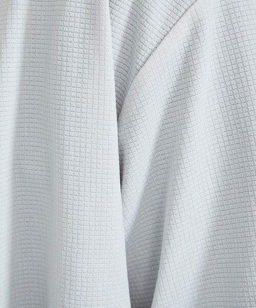 ABAHOUSE GRAY（アバハウスグレイ）の「【接触冷感】メッシュ ボタンレス カーディガン（カーディガン/ボレロ・メンズ・モスグリーン/ブラック/グレイッシュベージュ/ネイビー・48/46）」の20枚目の写真