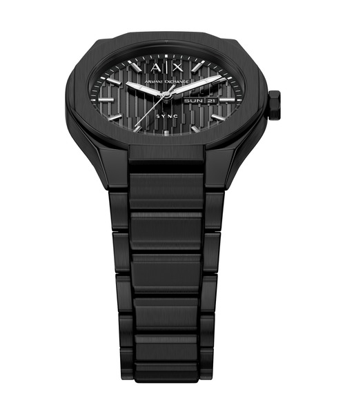 ARMANI EXCHANGE(アルマーニエクスチェンジ)の「アルマーニ・エクスチェンジ 腕時計 メンズ アナログ ステンレス AX4301(アナログ腕時計・メンズ・ブラック・FREE)」の7枚目の写真