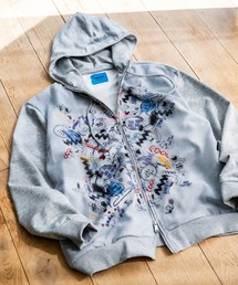 TRIPPY ART(トリッピーアート)SNOOPY GRAFFITI ZIP PARKA