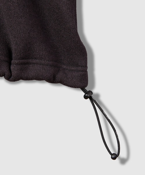 HOLIDAY(ホリデイ)の「THERMAL PRO FLEECE ANORAK DRESS サーマルプロフリースアノラックドレス(その他アウター・レディース・ブラック/ヘザーグレー・ONE SIZE)」の12枚目の写真