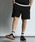 The DUFFER of ST.GEORGE�i�U�_�t�@�[�I�u�Z���g�W���[�W�j�́u�uAIR FLEX�vHEAVY KANOKO RELAX FIT SHORT PANTS�F�Z�b�g�A�b�v�Ή� �@�\�f�ށu�G�A�t���b�N�X�v���̎q�V���[�c�i���̑��p���c�j�v�b�u���b�N