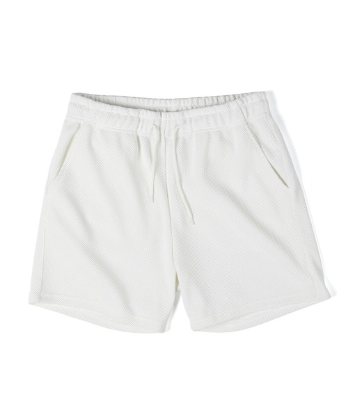 The DUFFER of ST.GEORGE(ザダファーオブセントジョージ)の「「AIR FLEX」HEAVY KANOKO RELAX FIT SHORT PANTS:セットアップ対応 機能素材「エアフレックス」鹿の子ショーツ(その他パンツ・メンズ・ブラック/ホワイト/ネイビー・X-LARGE/LARGE/MEDIUM)」の12枚目の写真