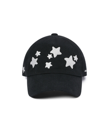 Miseki SEOUL（ミセキソウル）の「Midnight stars logo ball cap BLACK（キャップ）」