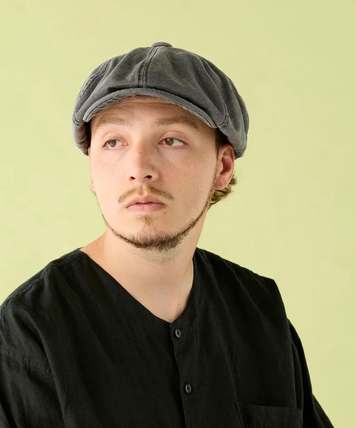 CPH(シーピーエイチ)の「CASQUETTE/ PIGMENT DYE / キャスケット(キャスケット・メンズ・ブラック・L/S)」の2枚目の写真