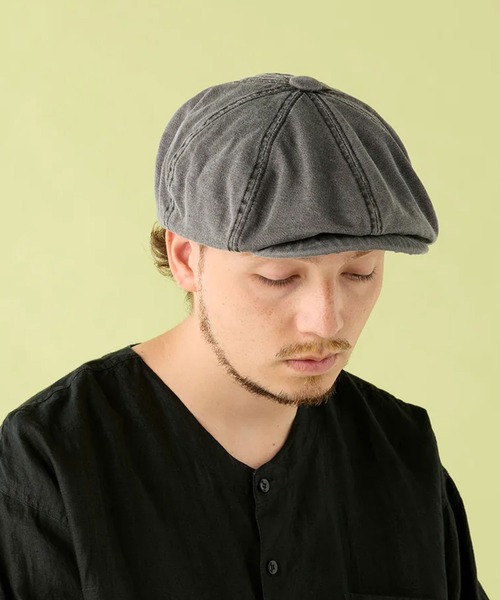 CPH(シーピーエイチ)の「CASQUETTE/ PIGMENT DYE / キャスケット(キャスケット・メンズ・ブラック・L/S)」の3枚目の写真