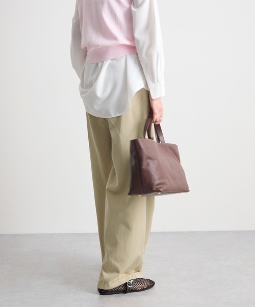 STELLA FISH(ステラフィッシュ)の「イージーワイドチノパン(チノパンツ・レディース・カーキ/ベージュ/ホワイト・MEDIUM/LARGE)」の6枚目の写真