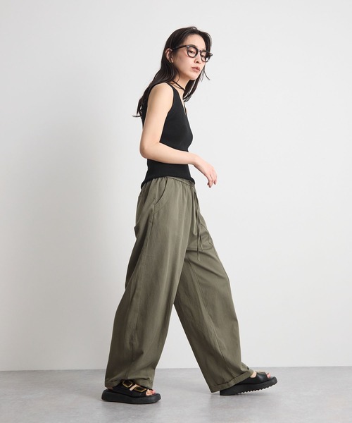 STELLA FISH(ステラフィッシュ)の「イージーワイドチノパン(チノパンツ・レディース・カーキ/ベージュ/ホワイト・MEDIUM/LARGE)」の22枚目の写真