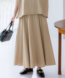 シルキータッチ カットソー スカート