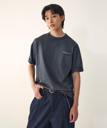 STUDIO TOMBOY（スタジオトムボーイ）の「[メンズ] ポケットディテール半袖Tシャツ_チャコール 9156222311（Tシャツ/カットソー）」