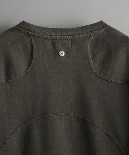 CONZ(コンズ)の「panel short sleeve tee(Tシャツ/カットソー・メンズ・ホワイト/チャコールグレー/ブラック・1/2/3)」の18枚目の写真