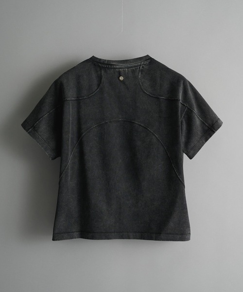 CONZ(コンズ)の「panel short sleeve tee(Tシャツ/カットソー・メンズ・ホワイト/チャコールグレー/ブラック・1/2/3)」の14枚目の写真