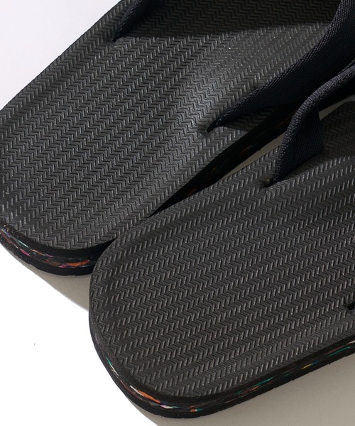 Indosole(インドソール)の「【Indosole/インドソール 】RIVERSOLE THE FLIP FLOP SANDALS(サンダル・メンズ・ブラック/ホワイト・MEDIUM/LARGE/X-LARGE)」の9枚目の写真