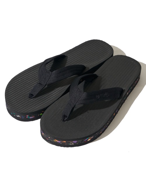 Indosole(インドソール)の「【Indosole/インドソール 】RIVERSOLE THE FLIP FLOP SANDALS(サンダル・メンズ・ブラック/ホワイト・MEDIUM/LARGE/X-LARGE)」の4枚目の写真