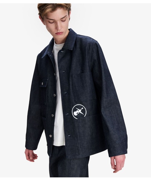 A.P.C.(アーペーセー)の「A.P.C. FRGMT. VESTE GRAND JACK(その他アウター・メンズ・インディゴブルー・M/S/XS)」の1枚目の写真