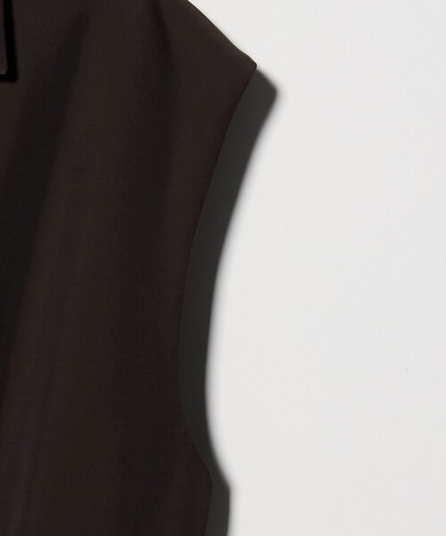 UNITED ARROWS(ユナイテッドアローズ)の「ツイル オールインワン ‐ストレッチ 防シワ 接触冷感‐(つなぎ/オールインワン・レディース・ダークブラウン/ネイビー・38/36)」の18枚目の写真