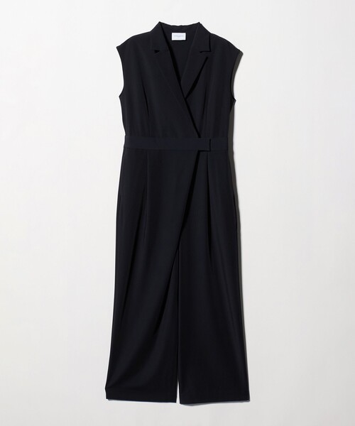 UNITED ARROWS(ユナイテッドアローズ)の「ツイル オールインワン ‐ストレッチ 防シワ 接触冷感‐(つなぎ/オールインワン・レディース・ダークブラウン/ネイビー・38/36)」の22枚目の写真