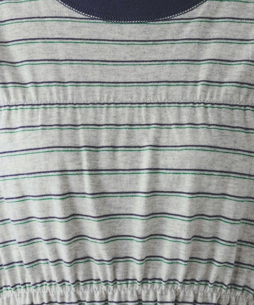 GLOBAL WORK(グローバルワーク)の「シャーリングボーダーT/713265(Tシャツ/カットソー・レディース・杢グレー/ホワイト系8・MEDIUM/LARGE)」の19枚目の写真