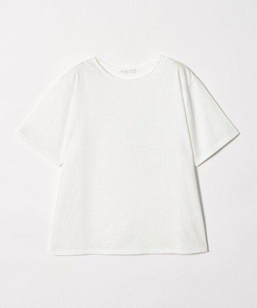 セール】＜conte＞コットン クルーネックTシャツ（Tシャツ/カットソー