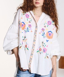 HLAADA（フラーダ）の「HLAADA for ROSEBUD/EMBROIDERY LONG SLEEVE SHIRT（シャツ/ブラウス）」