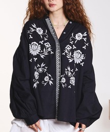 HLAADA（フラーダ）の「HLAADA for ROSEBUD/EMBROIDERY LONG SLEEVE SHIRT（シャツ/ブラウス）」