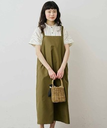 リブ イン コンフォート 着まわし力抜群! 撥水素材のキャミワンピース