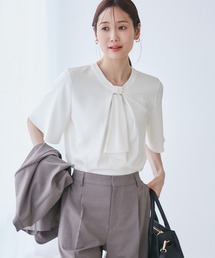 Belle Charme】Rose Corsage Frill Blouse（シャツ/ブラウス）｜OLIVE