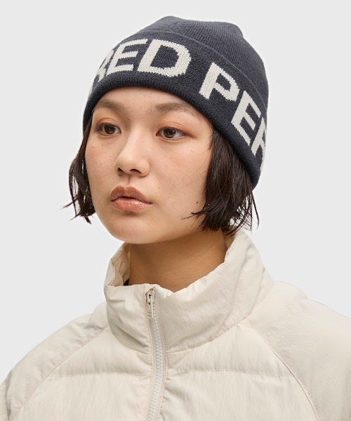 Branded Jacquard Beanie／ブランドジャガードビーニー（ニット