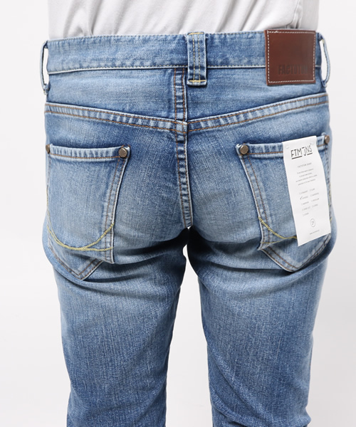 FACTOTUM(ファクトタム)の「【FACTOTUM JEANS】G10プレミアムリアルヴィンテージデニム テーパード(デニムパンツ・メンズ・インディゴブルー・28inch/29inch/30inch/31inch)」の16枚目の写真