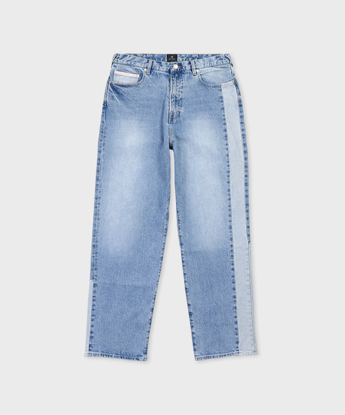 PS Paul Smith(ピーエスポールスミス)の「ミックスアップ ルーズフィット ジーンズ / 262100 600ZM(デニムパンツ・メンズ・ライトブルー・X-LARGE/LARGE/MEDIUM/SMALL)」の1枚目の写真