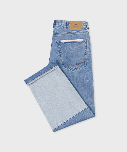PS Paul Smith(ピーエスポールスミス)の「ミックスアップ ルーズフィット ジーンズ / 262100 600ZM(デニムパンツ・メンズ・ライトブルー・X-LARGE/LARGE/MEDIUM/SMALL)」の2枚目の写真