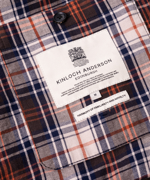 EDINBURGH CLUB(エディンバラクラブ)の「LAMB NUBUCK WASHING HUNTING JACKET (D/BROWN)(ミリタリージャケット・メンズ・ダークブラウン・MEDIUM/SMALL)」の9枚目の写真